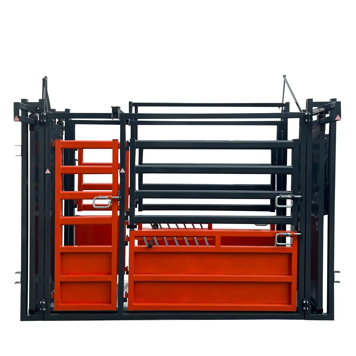 10' Cattle Work Chute 4500-lb Weight Scale, Side Exit, Upper/Lower Swing Openings, LCD Weight Display, TMG-CSC10 - Image 6