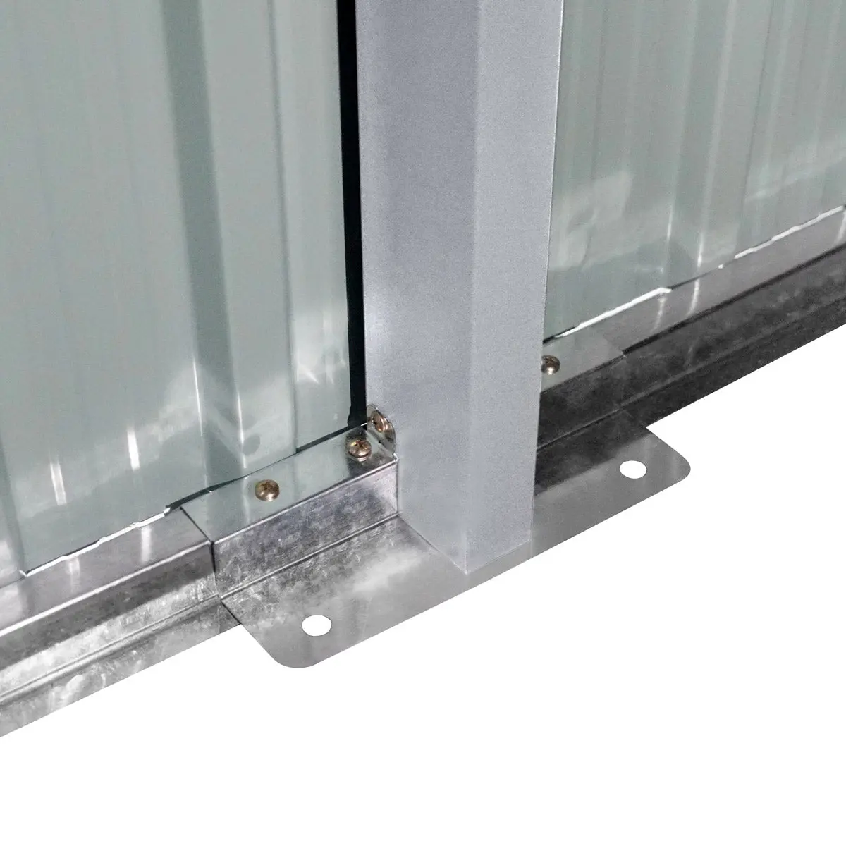 10' x 20' Metal Garage Shed with Double Front Doors, 7'8" Peak Height, Side Entry Door, 185 Sq-Ft Floor Space, TMG-MS1020A - Image 13