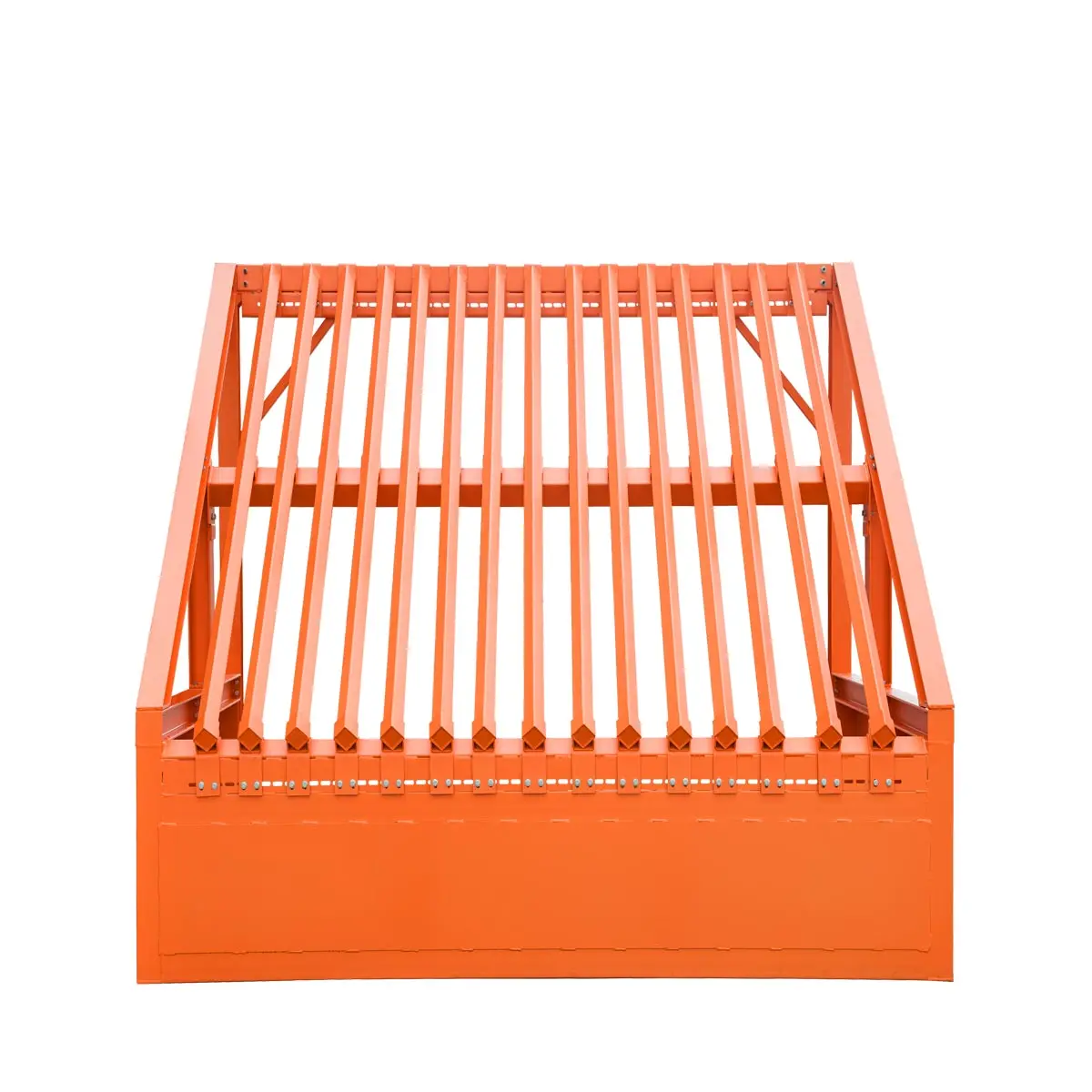 10' Heavy Duty Static Grizzly Rock Screen, Adjustable Bolt-On Deck Bars, 4" x 4" I-Beams, 5000 lb Load Capacity, TMG-RS10 - Image 4