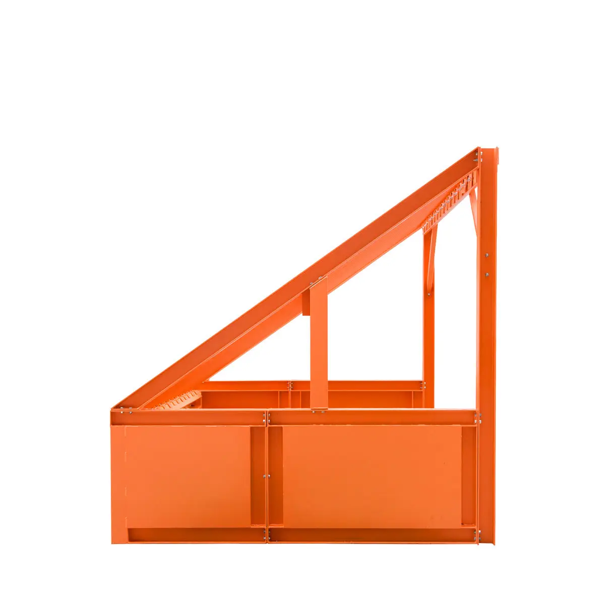 10' Heavy Duty Static Grizzly Rock Screen, Adjustable Bolt-On Deck Bars, 4" x 4" I-Beams, 5000 lb Load Capacity, TMG-RS10 - Image 5