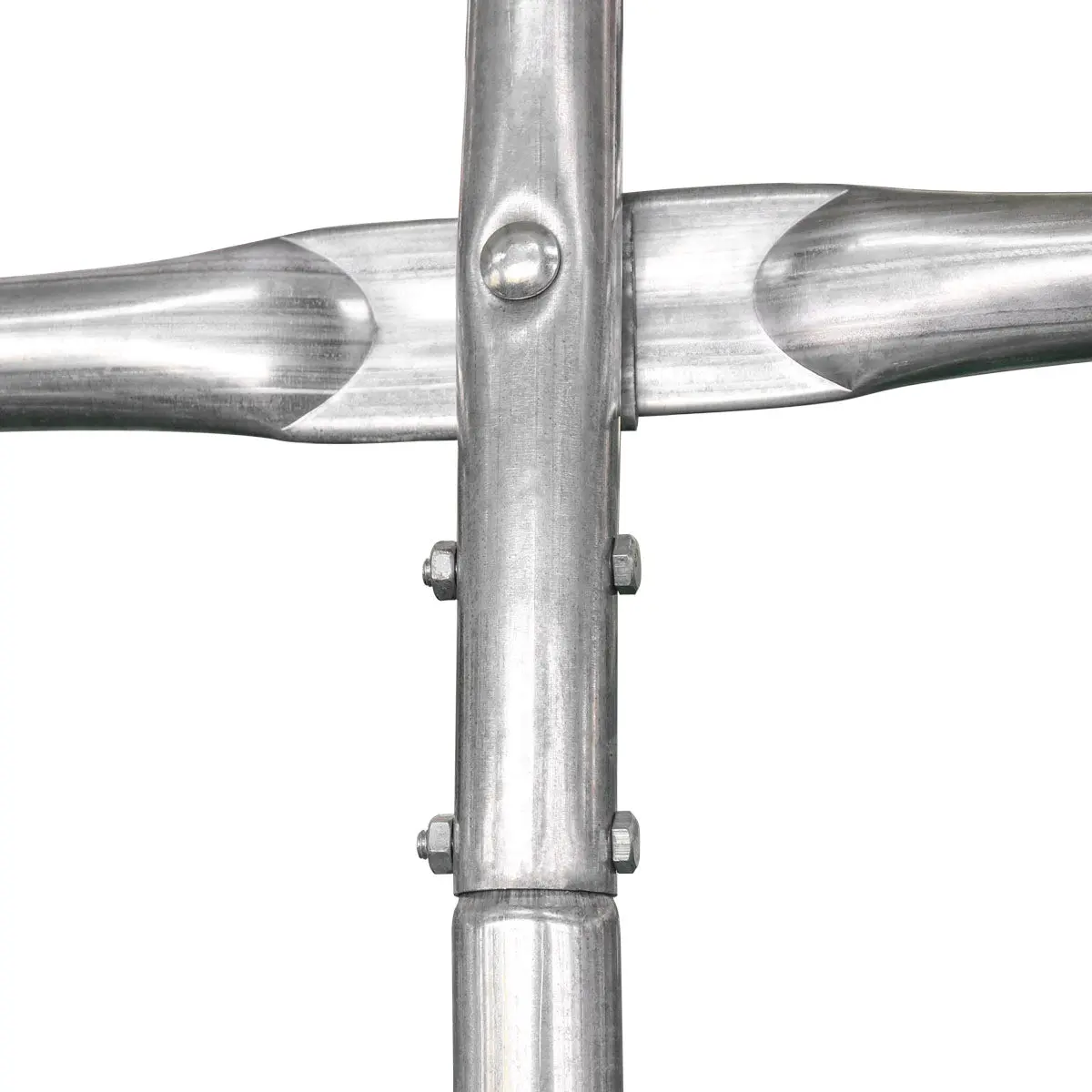 12' x 30' Car Shelter w/Rounded Roof & Heavy-Duty 11 OZ PE Fabric Cover, Galvanized Steel Frame, Fabric front roll-up door, TMG-ST1230R - Image 10