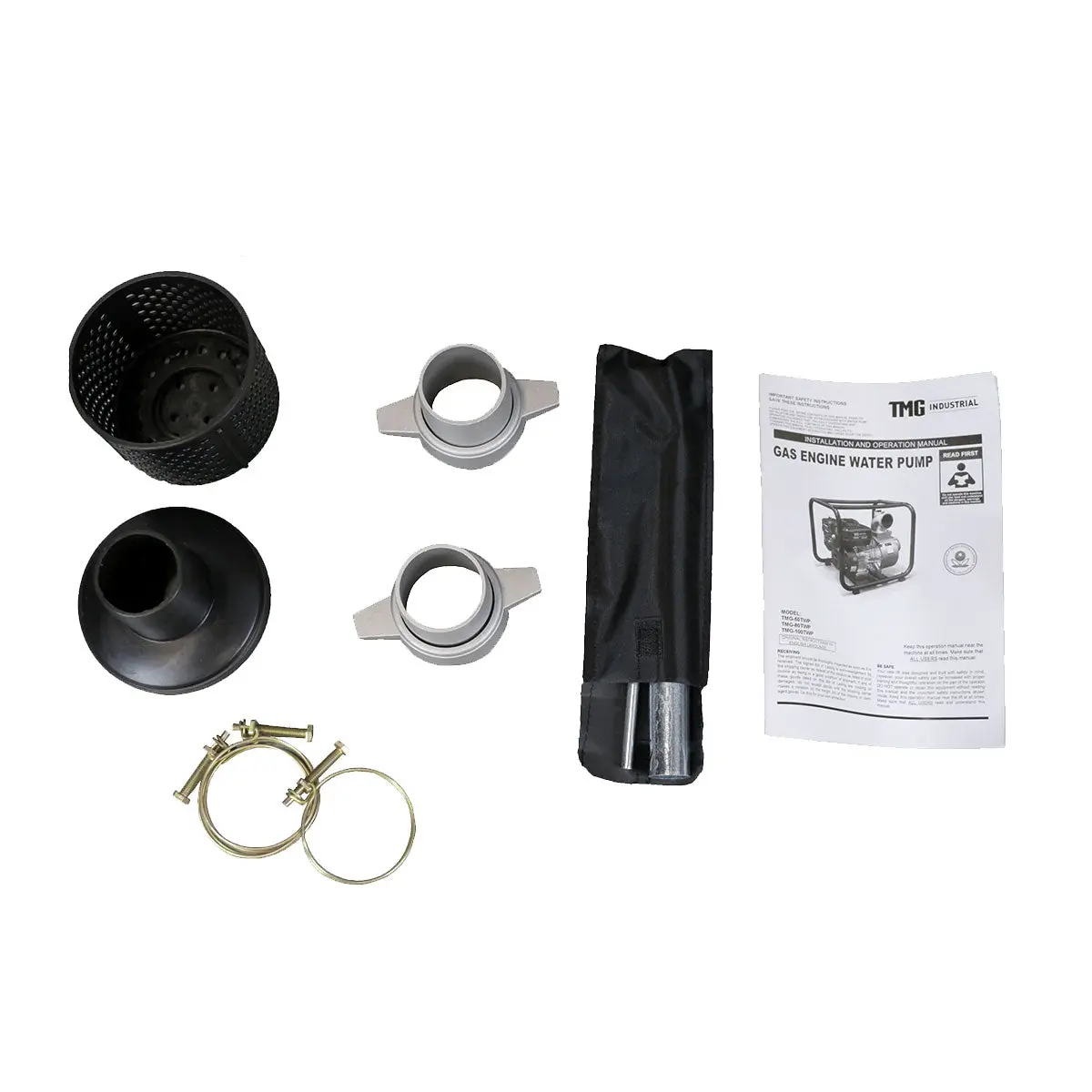 TMG-50TWP 132 GPM 2" Semi-Trash Water Pump with 6.5 HP Gas Engine - Image 6