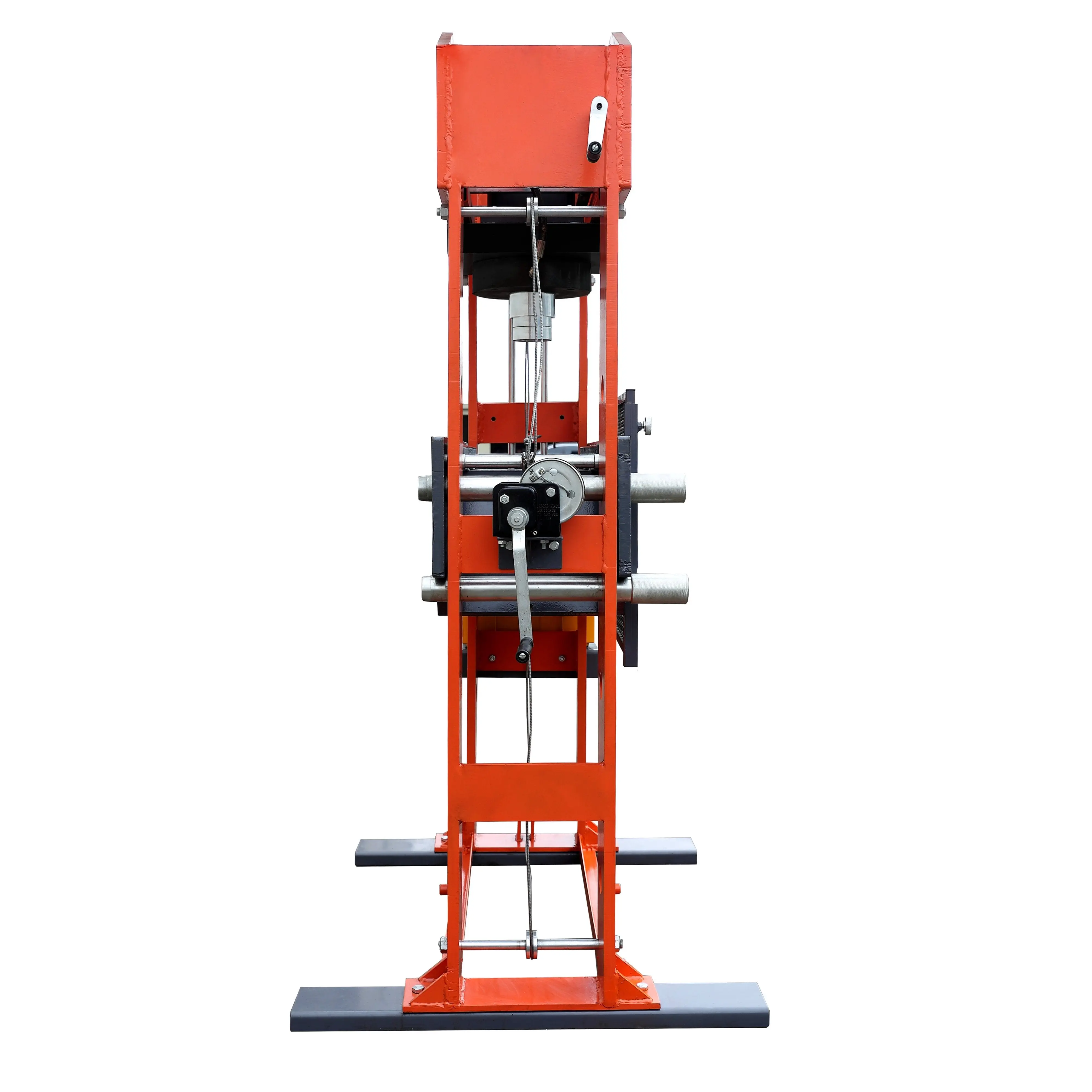150 Ton Capacity Electric Hydraulic Shop Press, Heavy Duty Pressing, Protective Grid Guard, Fully Welded H-Frame, TMG-SP150 - Image 6