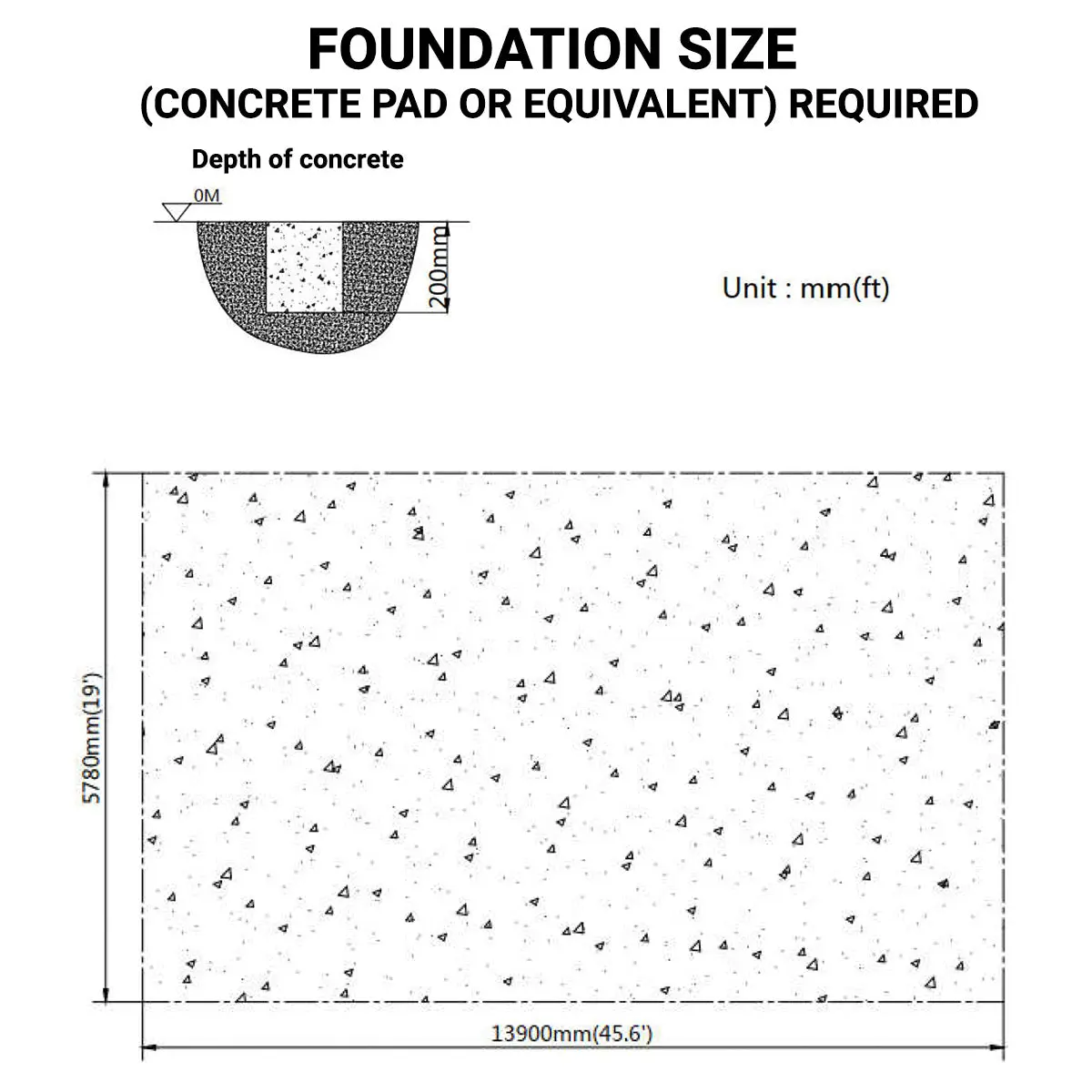 18' x 45' RV/Motorhome Storage Shelter, 17 oz PVC Fabric Cover, Front Roll-Up Door, Enclosed Rear Wall, 3-Layer Galvanized Steel Frame, 13' Straight Sidewalls, TMG-ST1845 - Image 5