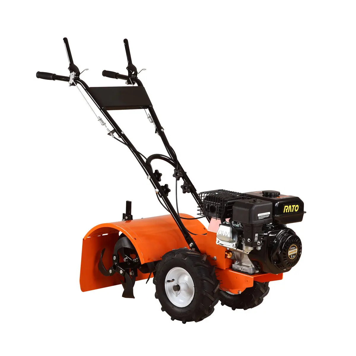 19" Self-Propelled Garden Tiller, 5.5 HP Gas Engine, Rear Tine, 8" Tilling Depth, TMG-GT19(Discontinued – No Longer Available) - Image 7