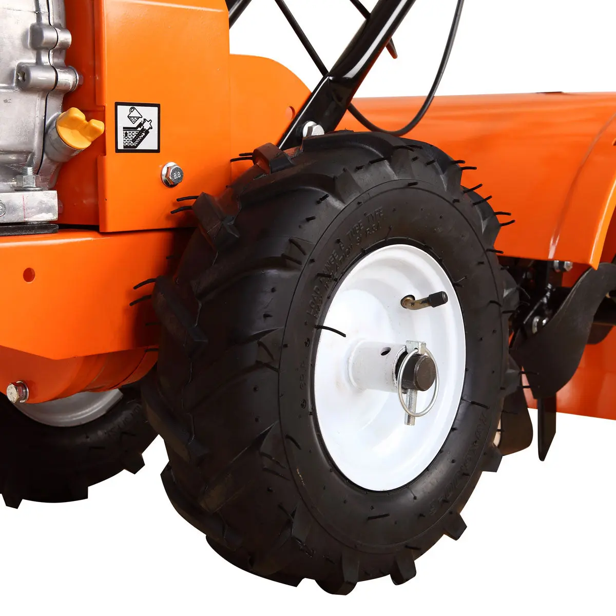 19" Self-Propelled Garden Tiller, 5.5 HP Gas Engine, Rear Tine, 8" Tilling Depth, TMG-GT19(Discontinued – No Longer Available) - Image 9