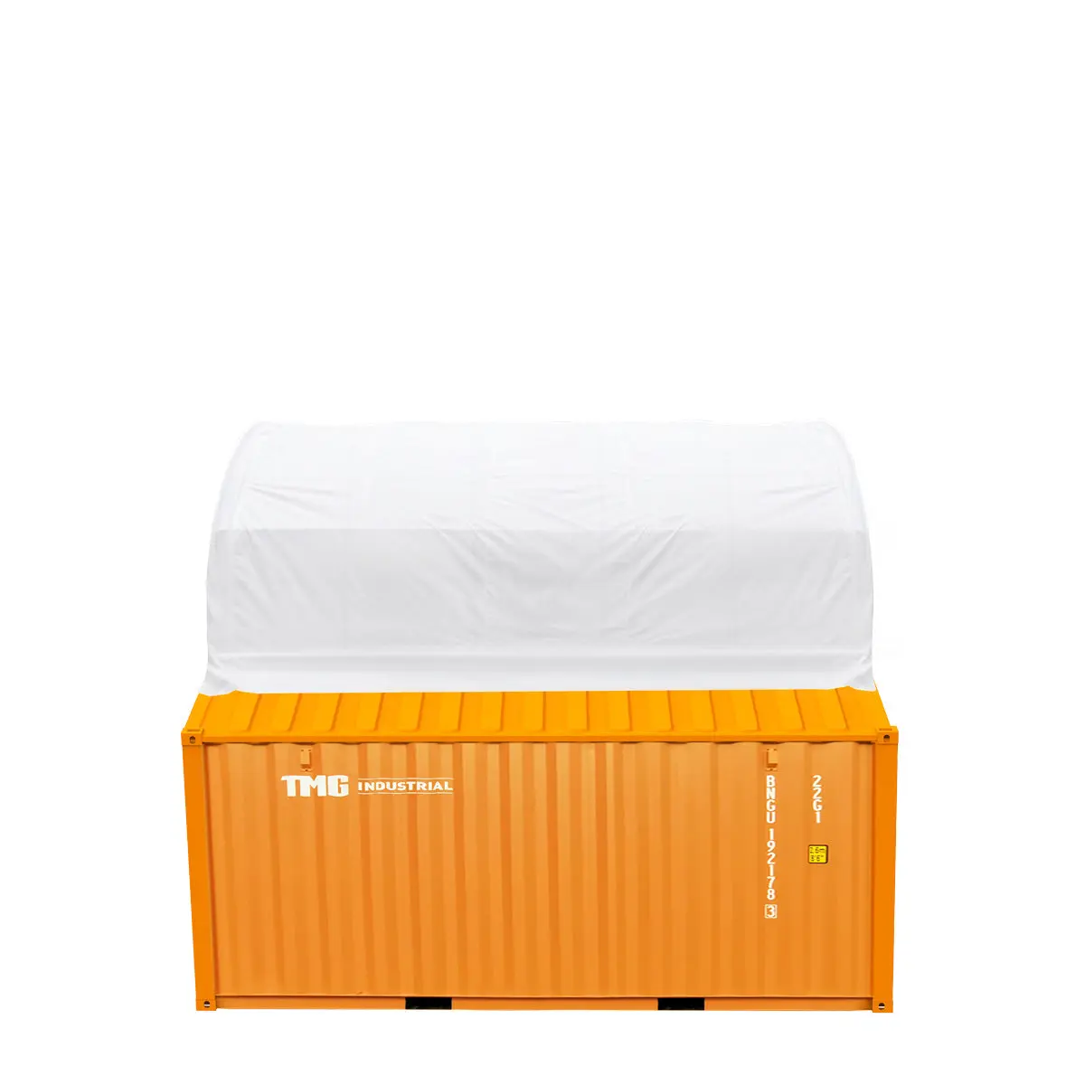 20' x 20' PE Fabric Container Shelter, Fire Retardant, Water Resistant, UV Protected, TMG-ST2021CE(Previously ST2020C) - Image 17