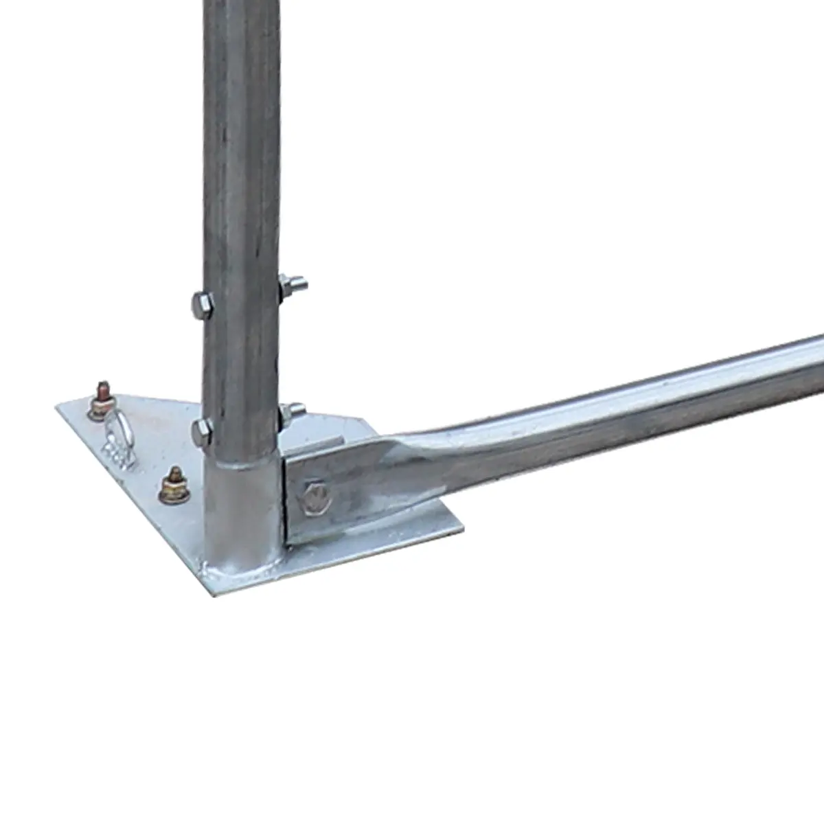 20' x 30' Arch Wall Peak Ceiling Storage Shelter with Heavy Duty 11 oz PE Cover & Drive Through Doors, TMG-ST2031P (Previously ST2030P) - Image 12