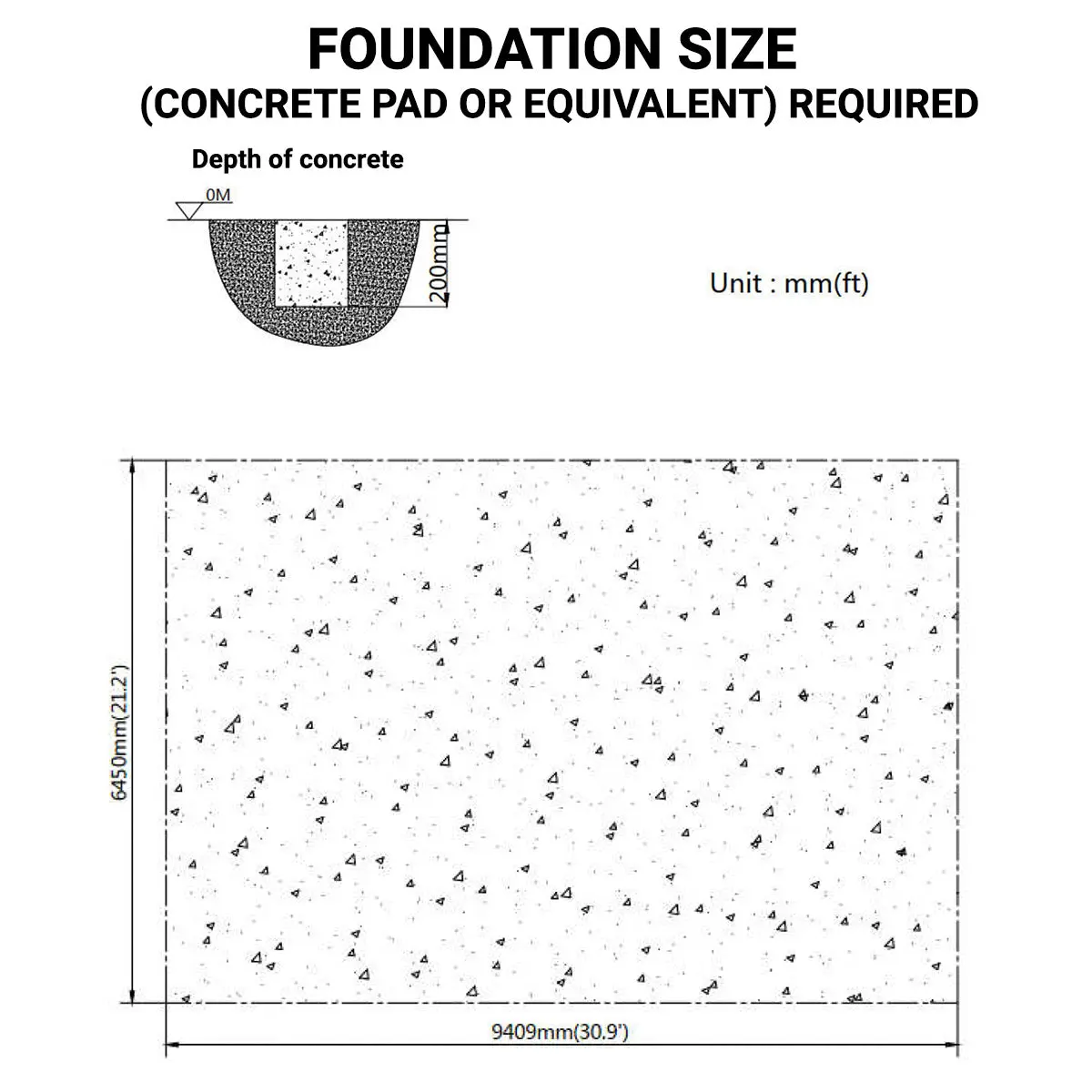 20' x 30' Arch Wall Peak Ceiling Storage Shelter with Heavy Duty 11 oz PE Cover & Drive Through Doors, TMG-ST2031P (Previously ST2030P) - Image 6