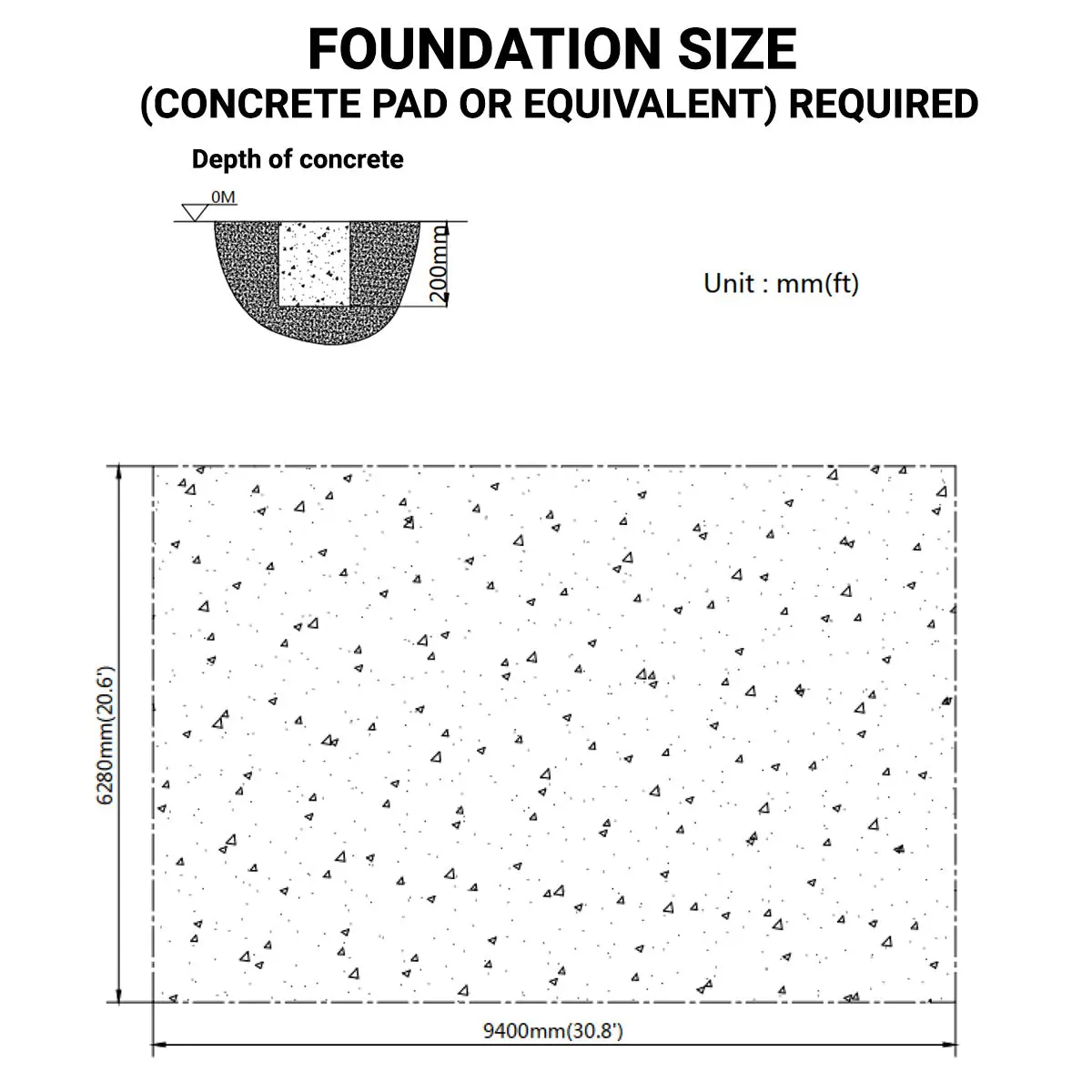 20' x 30' Straight Wall Peak Ceiling Storage Shelter with Heavy Duty 11 oz PE Cover & Drive Through Door, TMG-ST2031E - Image 5