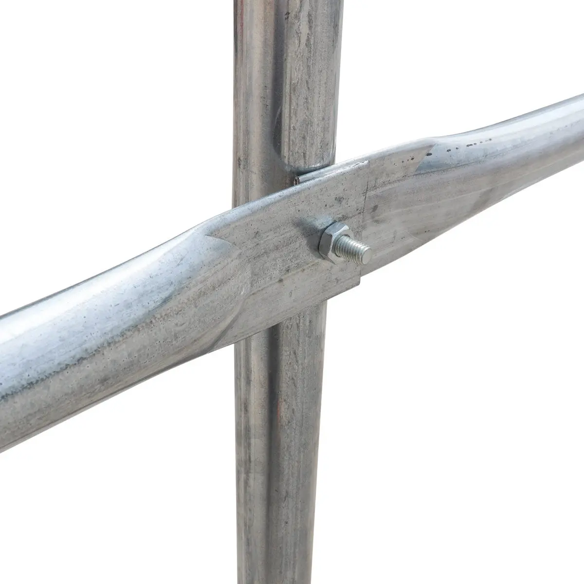 20' x 30' Straight Wall Peak Ceiling Storage Shelter with Heavy Duty 17 oz PVC Cover & Drive Through Door, TMG-ST2031V (Previously ST2030V) - Image 12