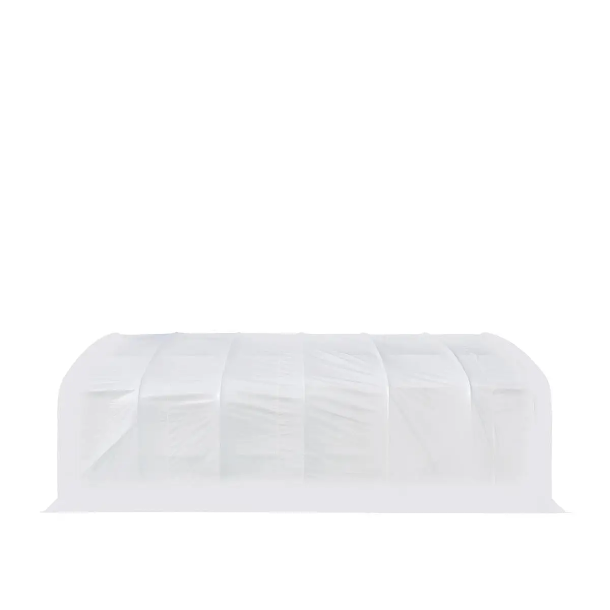 20' x 30' Straight Wall Peak Ceiling Storage Shelter with Heavy Duty 17 oz PVC Cover & Drive Through Door, TMG-ST2031V (Previously ST2030V) - Image 6