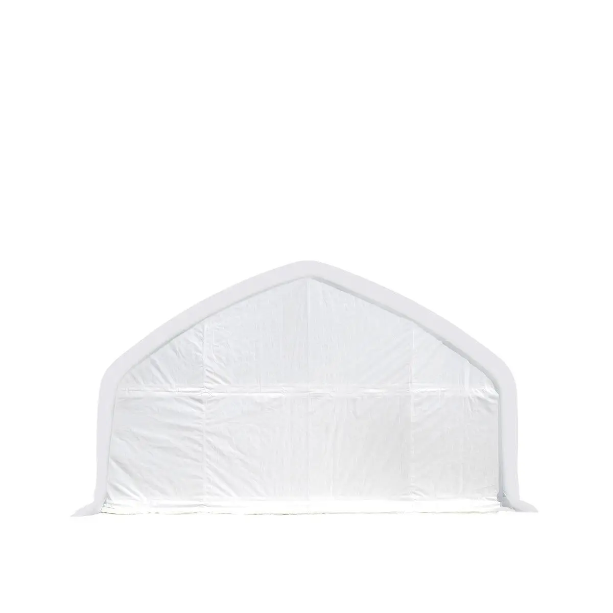 20' x 30' Straight Wall Peak Ceiling Storage Shelter with Heavy Duty 17 oz PVC Cover & Drive Through Door, TMG-ST2031V (Previously ST2030V) - Image 8