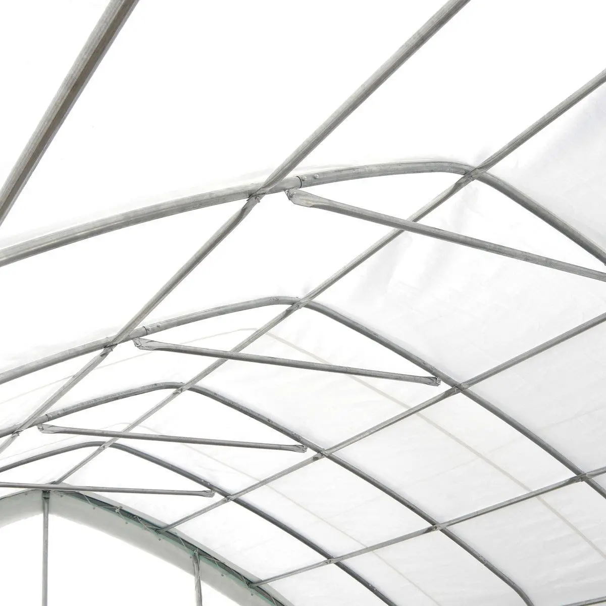 20' x 30' Straight Wall Peak Ceiling Storage Shelter with Heavy Duty 17 oz PVC Cover & Drive Through Door, TMG-ST2031V (Previously ST2030V) - Image 9