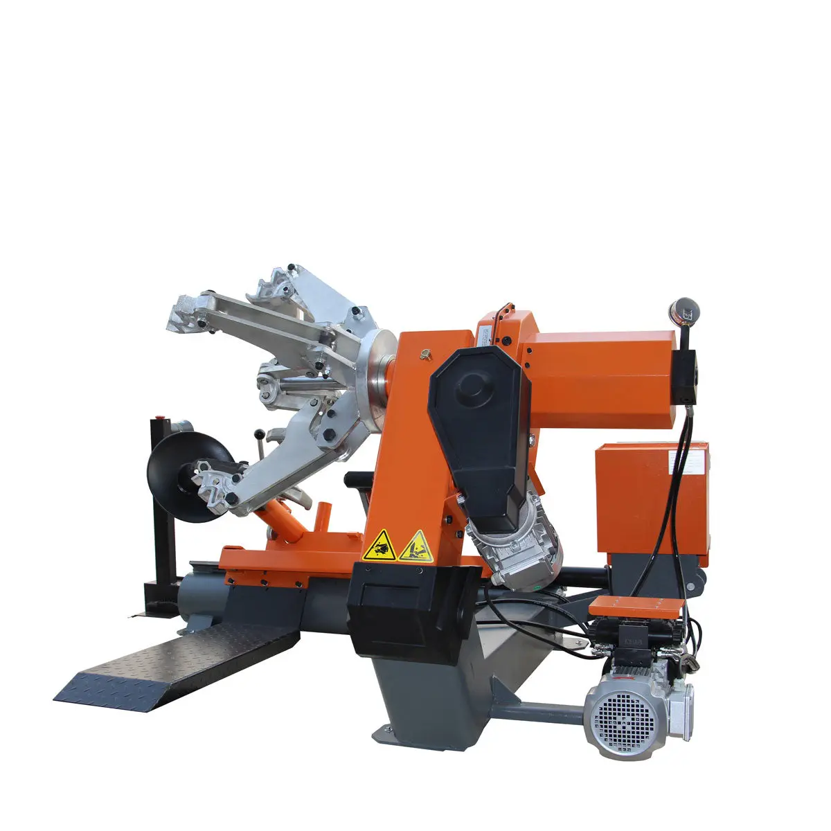 26" Heavy Duty Truck Tire Changer, 63" Tire Capacity, Bead Breaker w/Disk & Bead Hook, 3300 lb Weight Capacity, Portable Controls w/ Foot Pedal, CSA certified Motors, TMG-TTC26 - Image 3