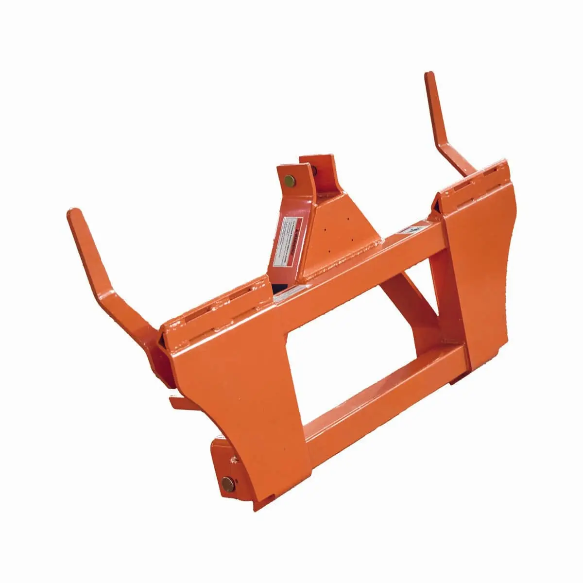 3-Point CAT1 to Universal Quick Attach Adapter Skid Steers, 2200 Lb Capacity, 3-Point Hitch Connection, TMG-TQS04 - Image 3