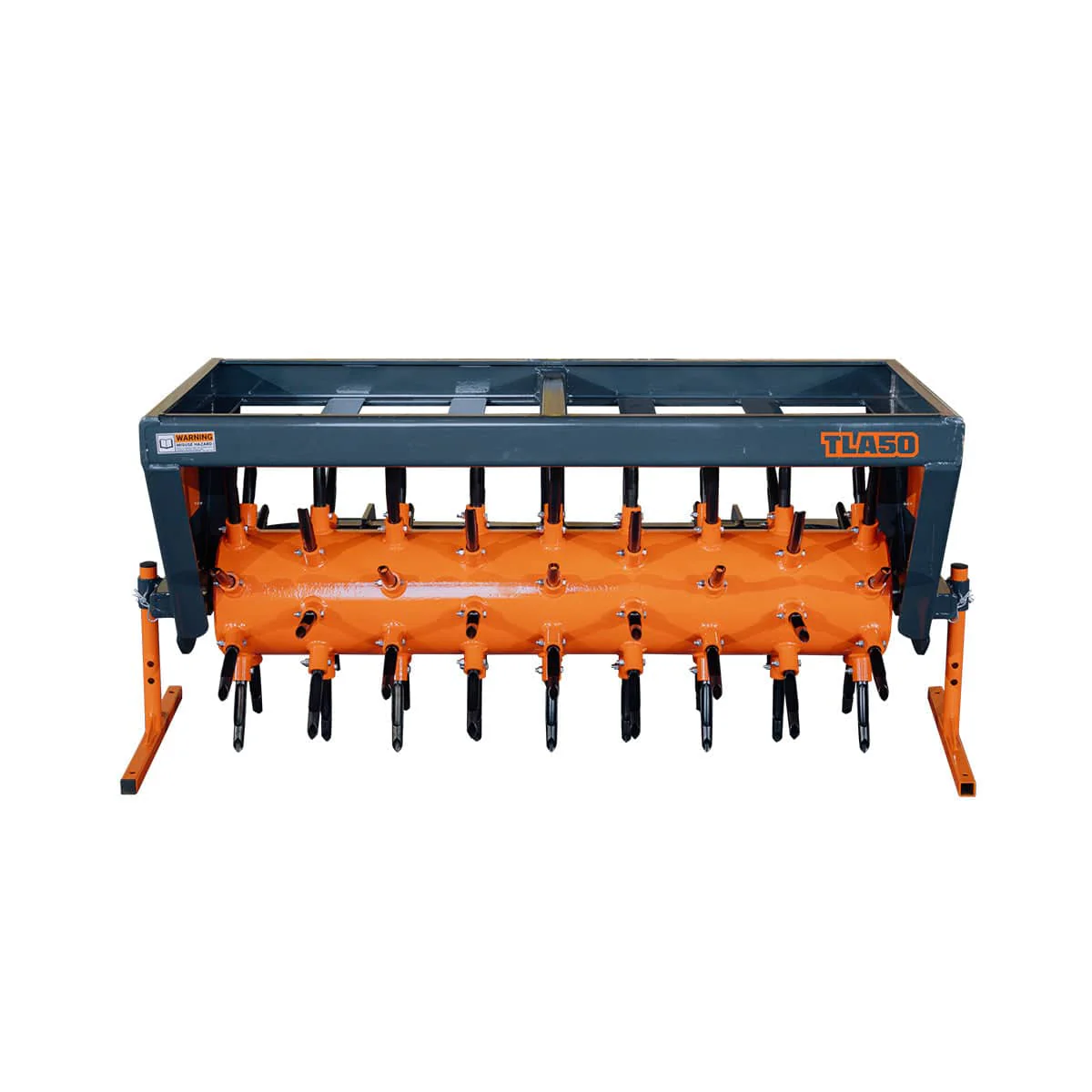 3 Point Hitch Drum Plug Aerator, 50" Working Width, Cat 1 & Cat 2 Tractors, 5" Plug Length, TMG-TLA50 - Image 3
