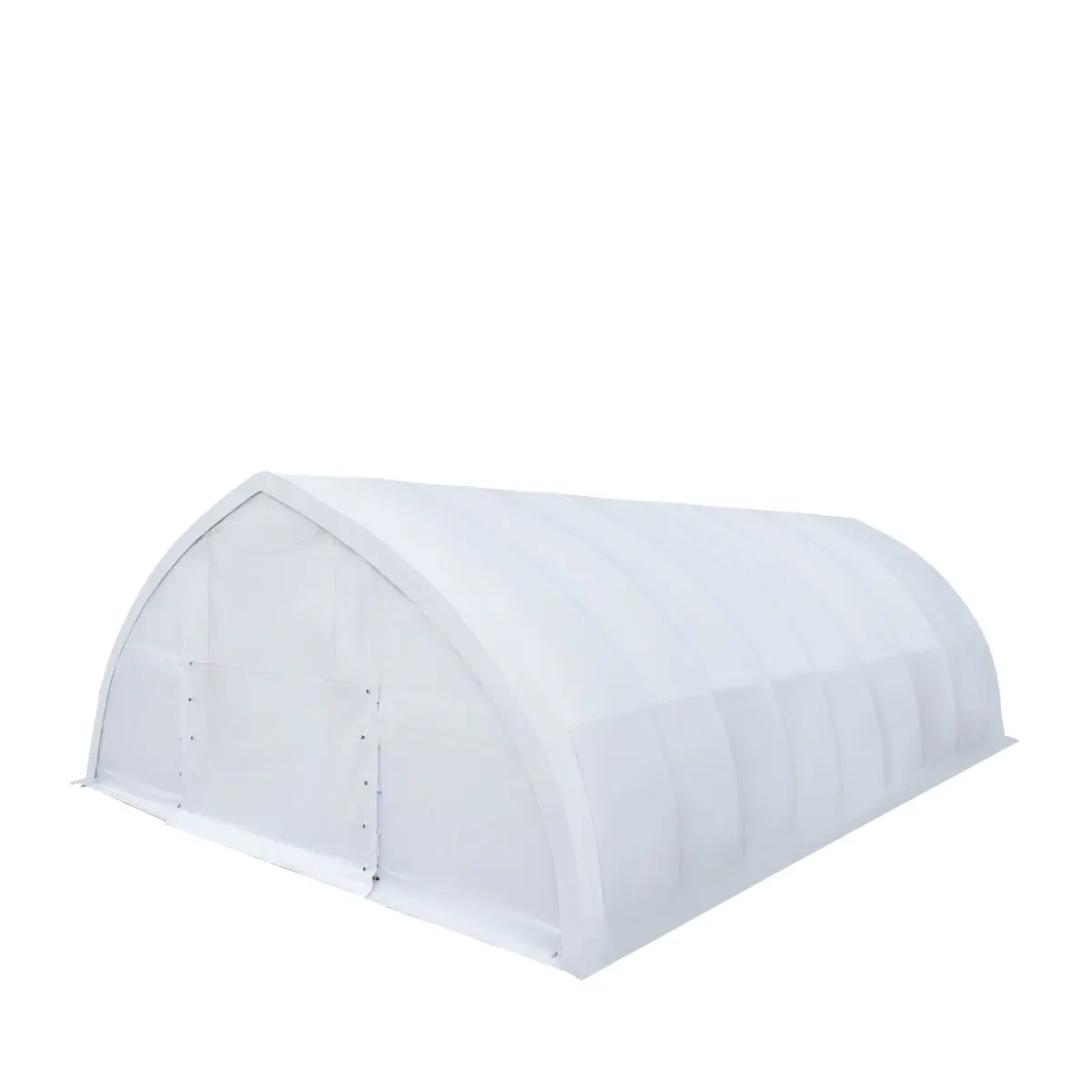 30' x 40' Peak Ceiling Storage Shelter with Heavy Duty 11 oz PE Cover & Drive Through Doors, TMG-ST3040E (Previously ST3040) - Image 6