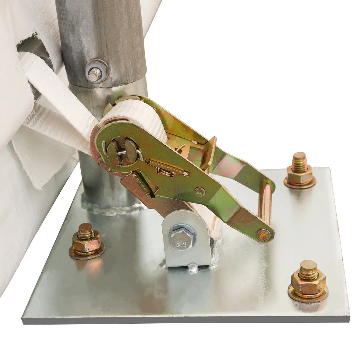 30' x 40' Peak Ceiling Storage Shelter with Heavy Duty 11 oz PE Cover & Drive Through Doors, TMG-ST3040E (Previously ST3040) - Image 9