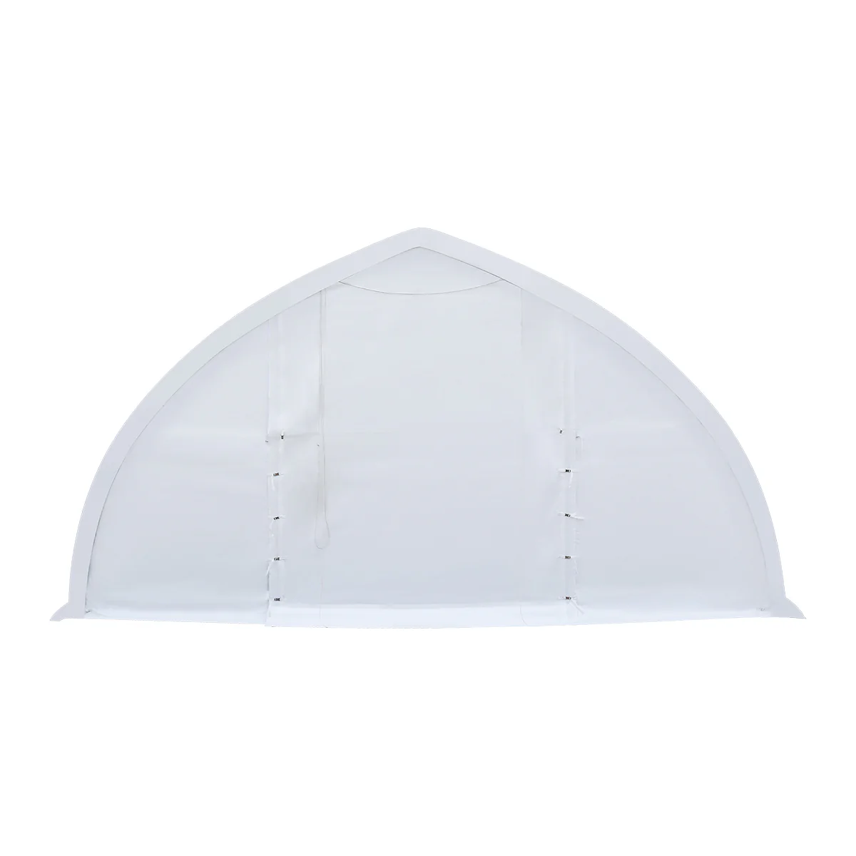 30' x 40' Peak Ceiling Storage Shelter with Heavy Duty 17 oz PVC Cover & Drive Through Doors, TMG-ST3042V (Previously ST3040V) - Image 2