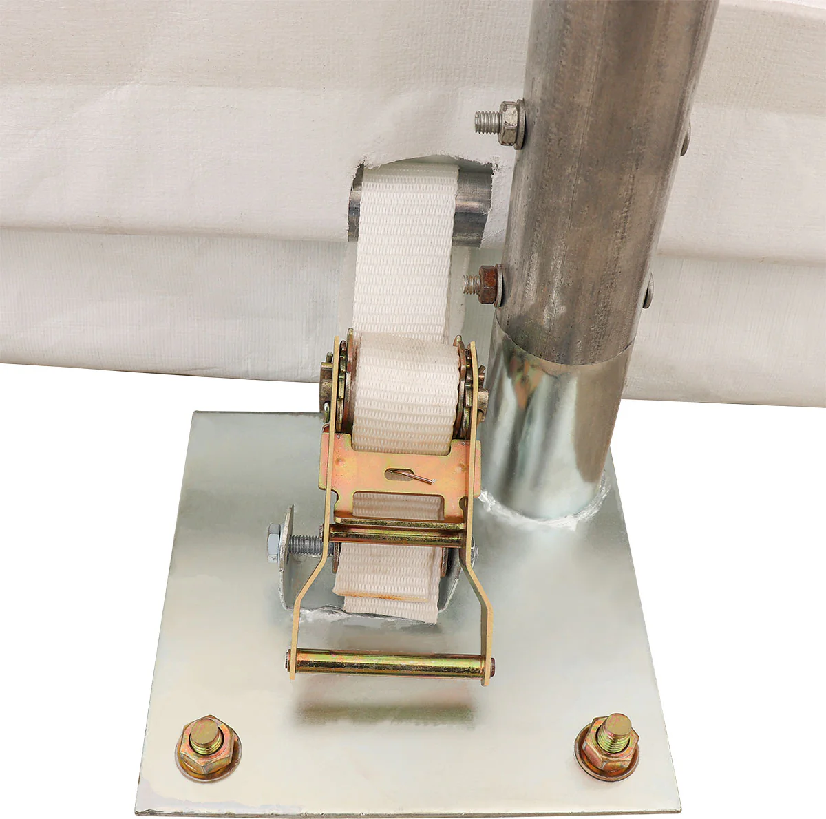 30' x 40' Peak Ceiling Storage Shelter with Heavy Duty 17 oz PVC Cover & Drive Through Doors, TMG-ST3042V (Previously ST3040V) - Image 8