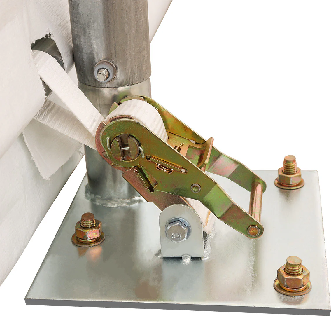 30' x 40' Peak Ceiling Storage Shelter with Heavy Duty 17 oz PVC Cover & Drive Through Doors, TMG-ST3042V (Previously ST3040V) - Image 9