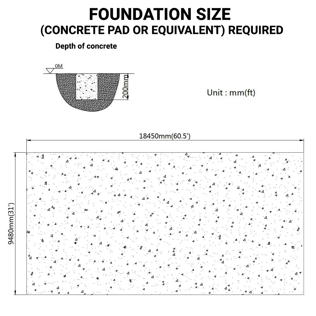 30' x 60' Peak Ceiling Storage Shelter with Heavy Duty 11 oz PE Cover & Drive Through Doors, TMG-ST3062E (Previously ST3060E) - Image 4