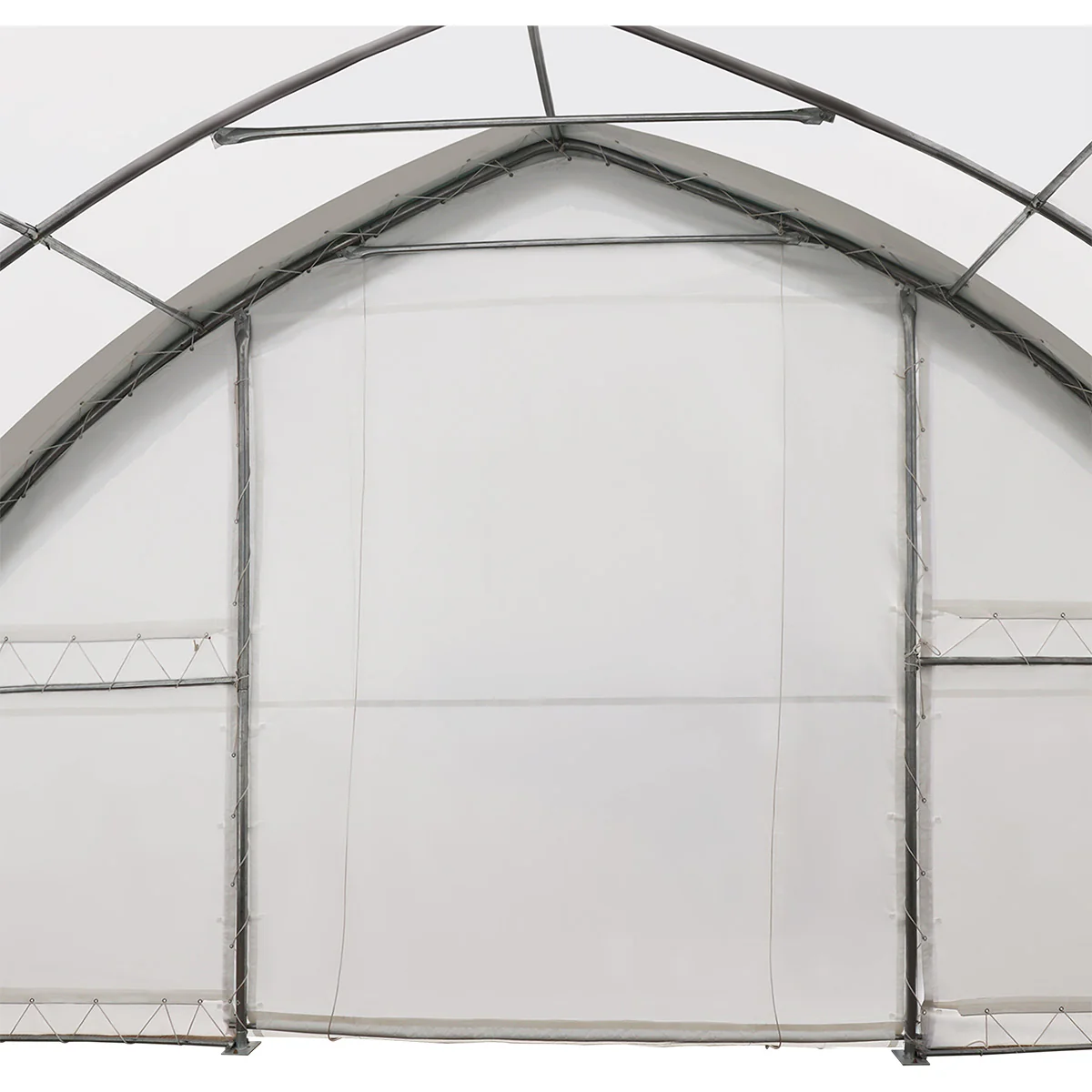30' x 60' Peak Ceiling Storage Shelter with Heavy Duty 11 oz PE Cover & Drive Through Doors, TMG-ST3062E (Previously ST3060E) - Image 6