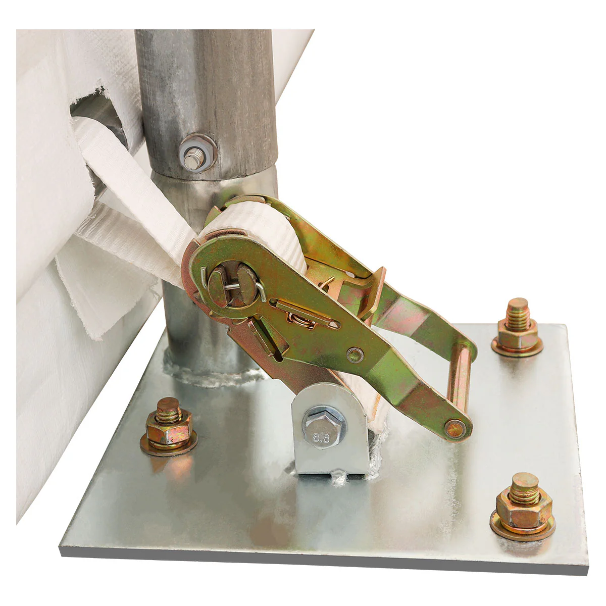 30' x 60' Peak Ceiling Storage Shelter with Heavy Duty 11 oz PE Cover & Drive Through Doors, TMG-ST3062E (Previously ST3060E) - Image 7