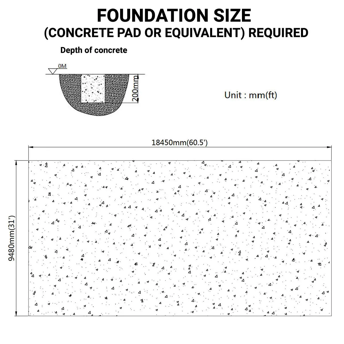 30' x 60' Peak Ceiling Storage Shelter with Heavy Duty 17 oz PVC Cover & Drive Through Doors, TMG-ST3060V - Image 6