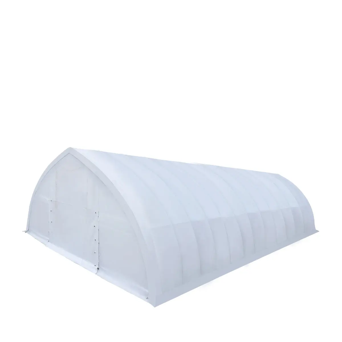 30' x 60' Peak Ceiling Storage Shelter with Heavy Duty 17 oz PVC Cover & Drive Through Doors, TMG-ST3060V - Image 8