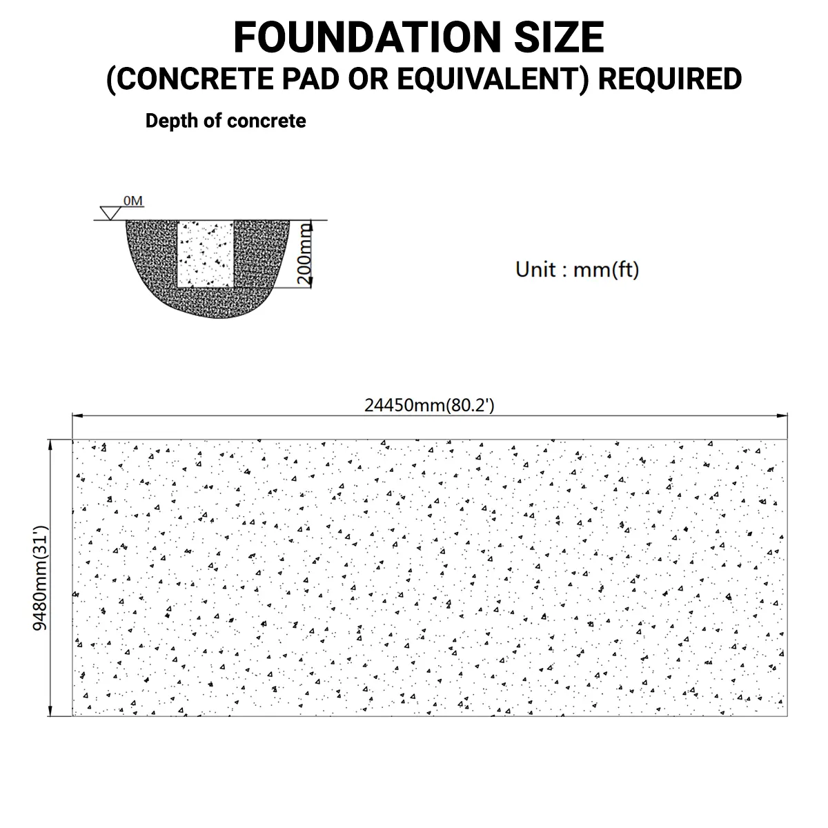 30' x 80' Peak Ceiling Storage Shelter with Heavy Duty 17 oz PVC Cover & Drive Through Doors, TMG-ST3080V - Image 6