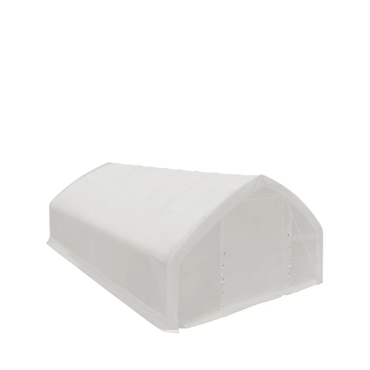 30' x 50' Straight Wall Peak Ceiling Storage Shelter with Heavy Duty 17 oz PVC Cover & Drive Through Doors, TMG-ST3050V - Image 11