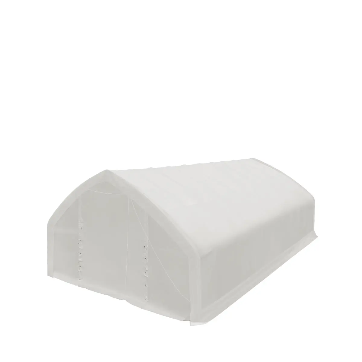 30' x 50' Straight Wall Peak Ceiling Storage Shelter with Heavy Duty 17 oz PVC Cover & Drive Through Doors, TMG-ST3050V - Image 13