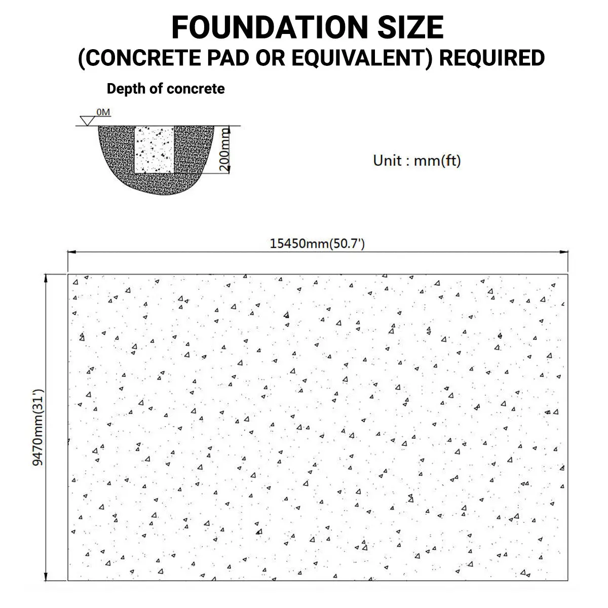 30' x 50' Straight Wall Peak Ceiling Storage Shelter with Heavy Duty 17 oz PVC Cover & Drive Through Doors, TMG-ST3050V - Image 5