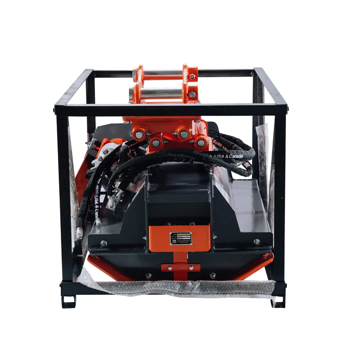 32" Excavator Brush Flail Mower, 3 to 5-ton Carrier, 10-16 GPM, TMG-EFM32 - Image 13