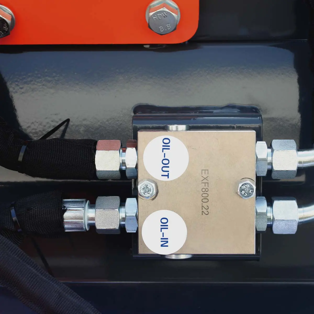 32" Excavator Brush Flail Mower, 3 to 5-ton Carrier, 10-16 GPM, TMG-EFM32 - Image 16