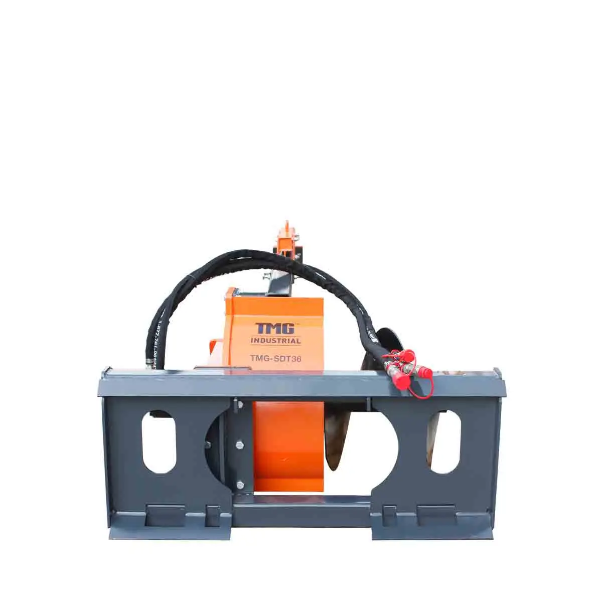 36" Skid Steer Trencher, 19" Auger Discharge, Boom & Crumber Assembly, Earth Tungsten Teeth, TMG-SDT36 - Image 8