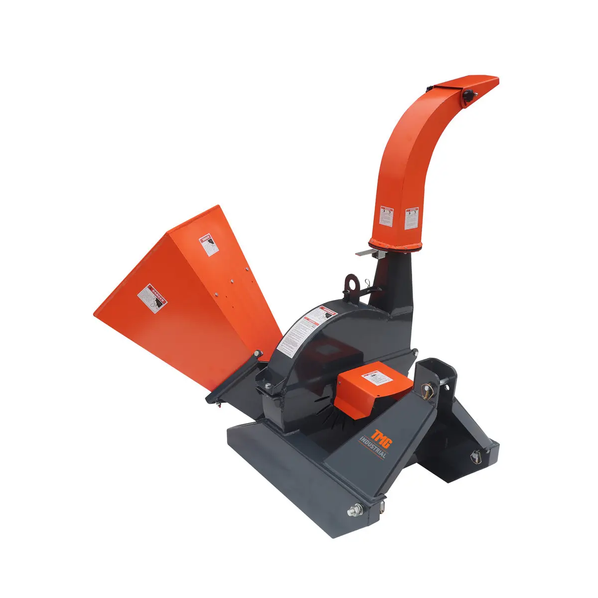 Sub Compact Wood Chipper, 4" Chipping Capacity, 3-Point Category 1 Hookup, 30-50 HP Tractor, TMG-WC42 - Image 10