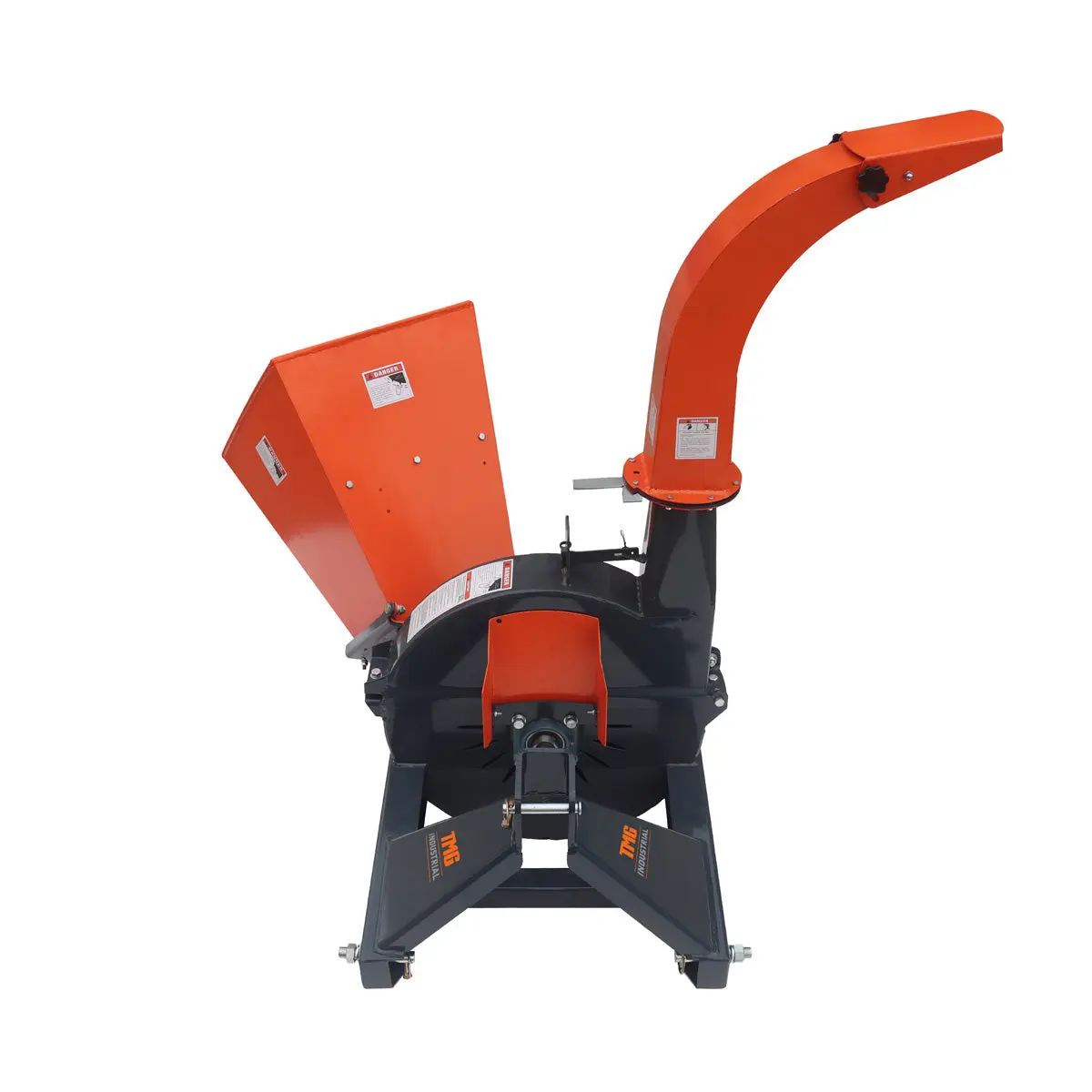 Sub Compact Wood Chipper, 4" Chipping Capacity, 3-Point Category 1 Hookup, 30-50 HP Tractor, TMG-WC42 - Image 11