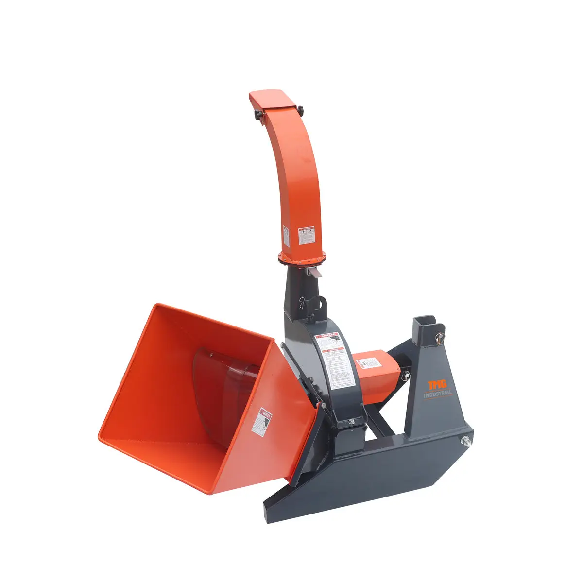 Sub Compact Wood Chipper, 4" Chipping Capacity, 3-Point Category 1 Hookup, 30-50 HP Tractor, TMG-WC42 - Image 9