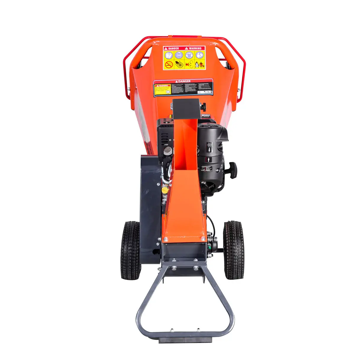 4" Wood Chipper Powered by 7 HP Kohler Command Pro Series Engine, 6'' Reversible Blades, Dual Belt Drive, TMG-GWC4 - Image 4