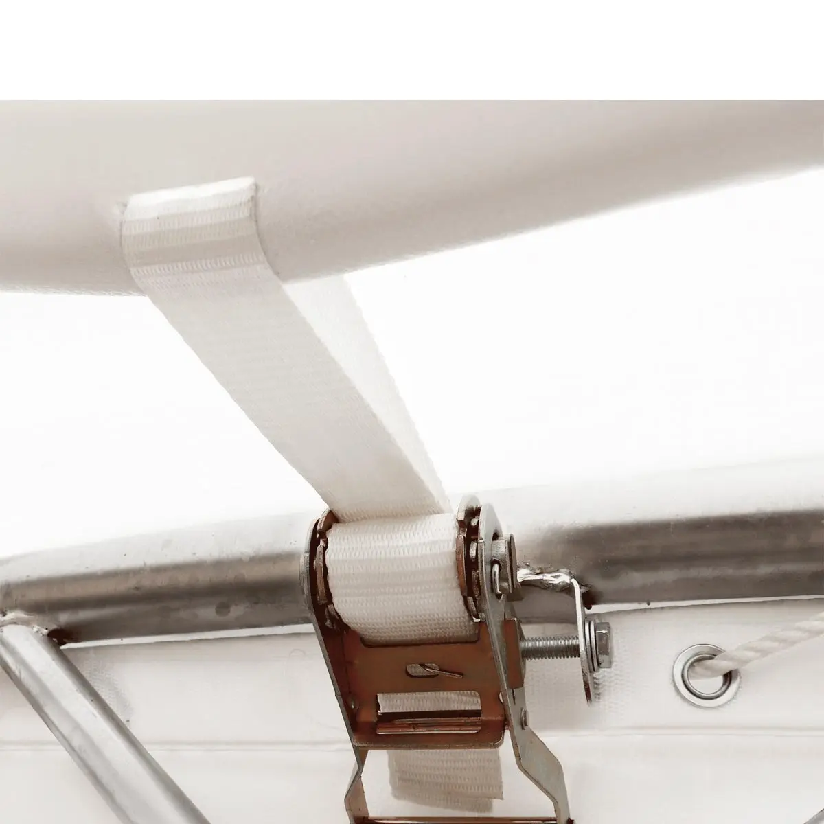 40' x 60' Dual Truss Storage Shelter with Heavy Duty 21 oz PVC Cover & Drive Through Doors, TMG-DT4061 - Image 10