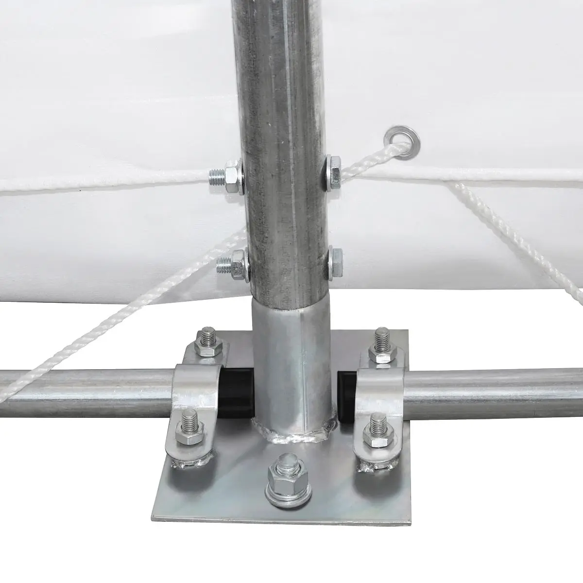 40' x 60' Dual Truss Storage Shelter with Heavy Duty 21 oz PVC Cover & Drive Through Doors, TMG-DT4061 - Image 15