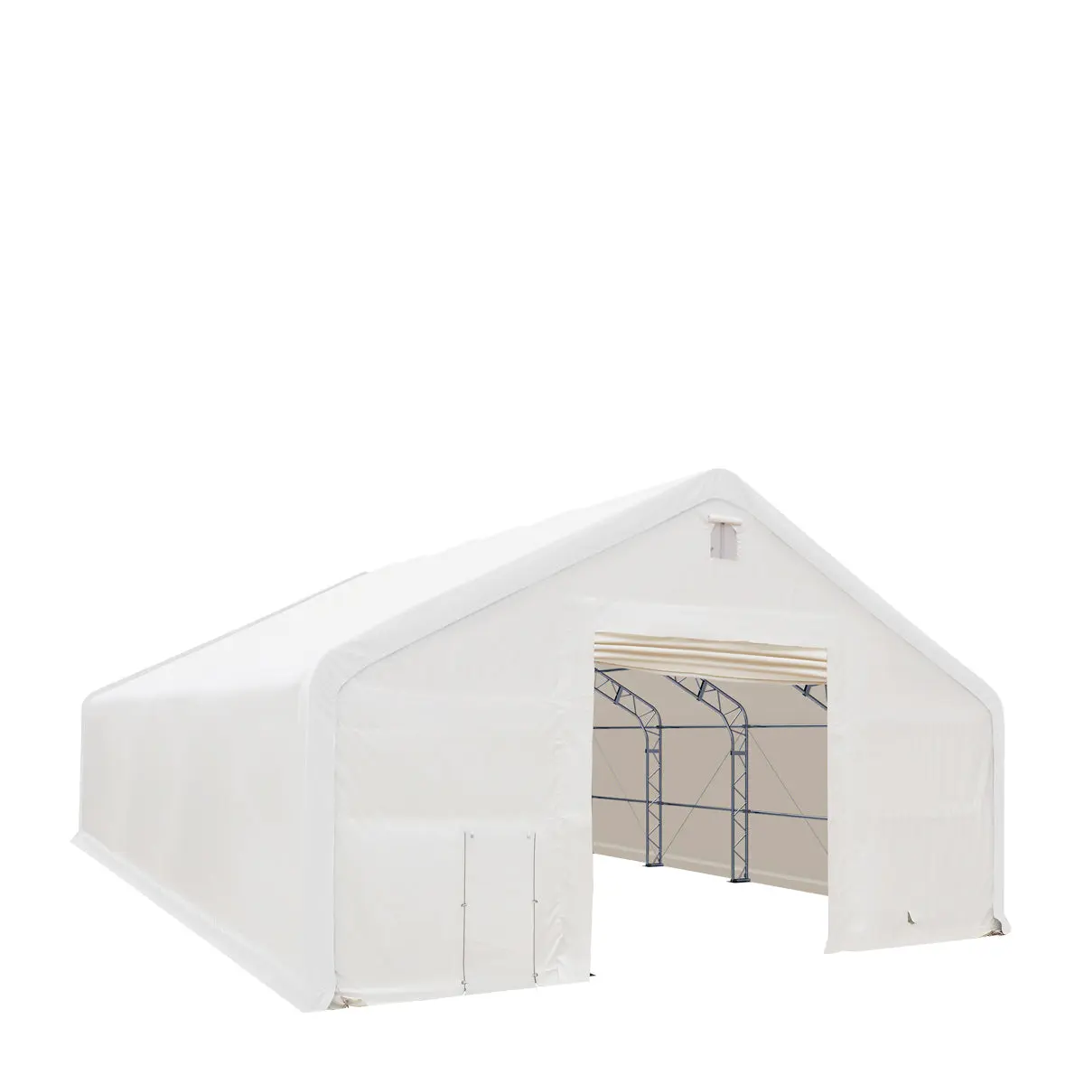 40' x 60' Dual Truss Storage Shelter with Heavy Duty 21 oz PVC Cover & Drive Through Doors, TMG-DT4061 - Image 5