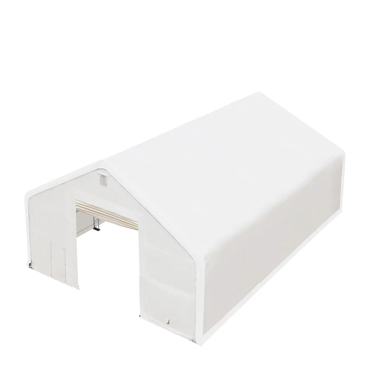 40' x 60' Dual Truss Storage Shelter with Heavy Duty 21 oz PVC Cover & Drive Through Doors, TMG-DT4061 - Image 8