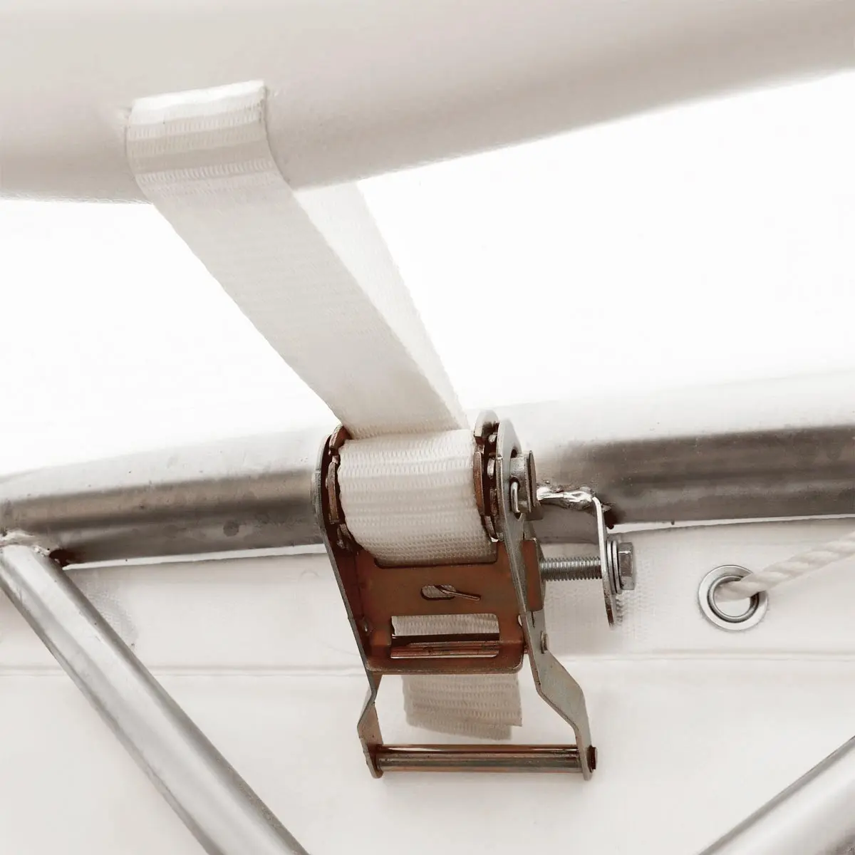 40' x 80' Dual Truss Storage Shelter with Heavy Duty 21 oz PVC Cover & Drive Through Doors, TMG-DT4081 (Previously DT4080) - Image 14