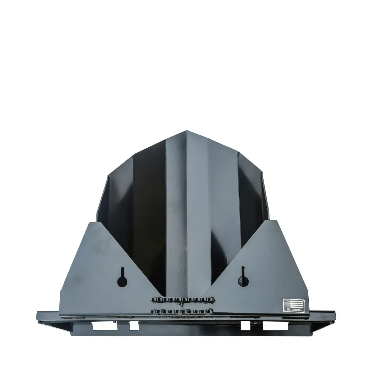 42" Heavy-Duty Skid Steer Tree Scoop, 1500-lb Capacity, Chain Slot, 30" Mouth Opening, High Abrasive Cut Edge, TMG-TS42 - Image 11