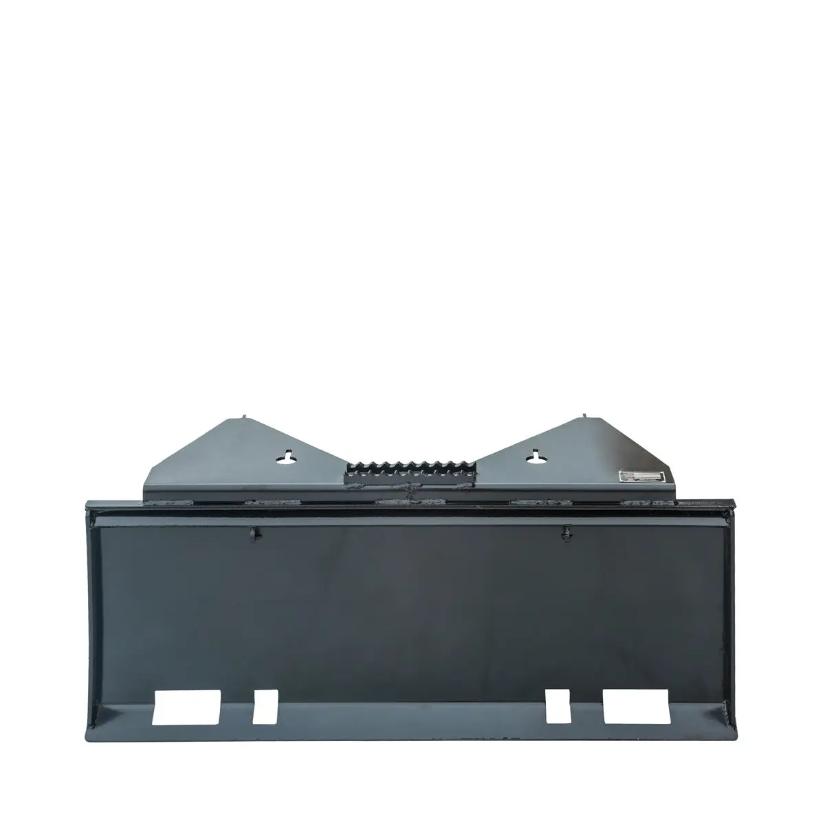 42" Heavy-Duty Skid Steer Tree Scoop, 1500-lb Capacity, Chain Slot, 30" Mouth Opening, High Abrasive Cut Edge, TMG-TS42 - Image 12