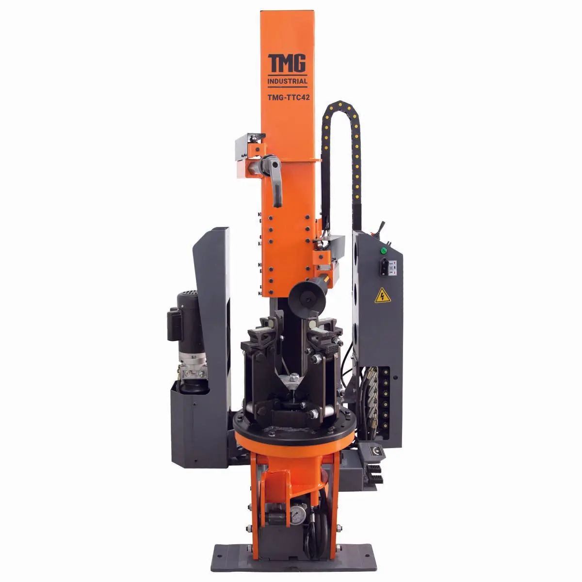 42" Heavy Duty Truck Tire Changer, 59" Tire Capacity, Upright/Vertical Tower Design, Bead Breaker w/Disc & Bead Hook, CSA certified Motor, TMG-TTC42 - Image 8